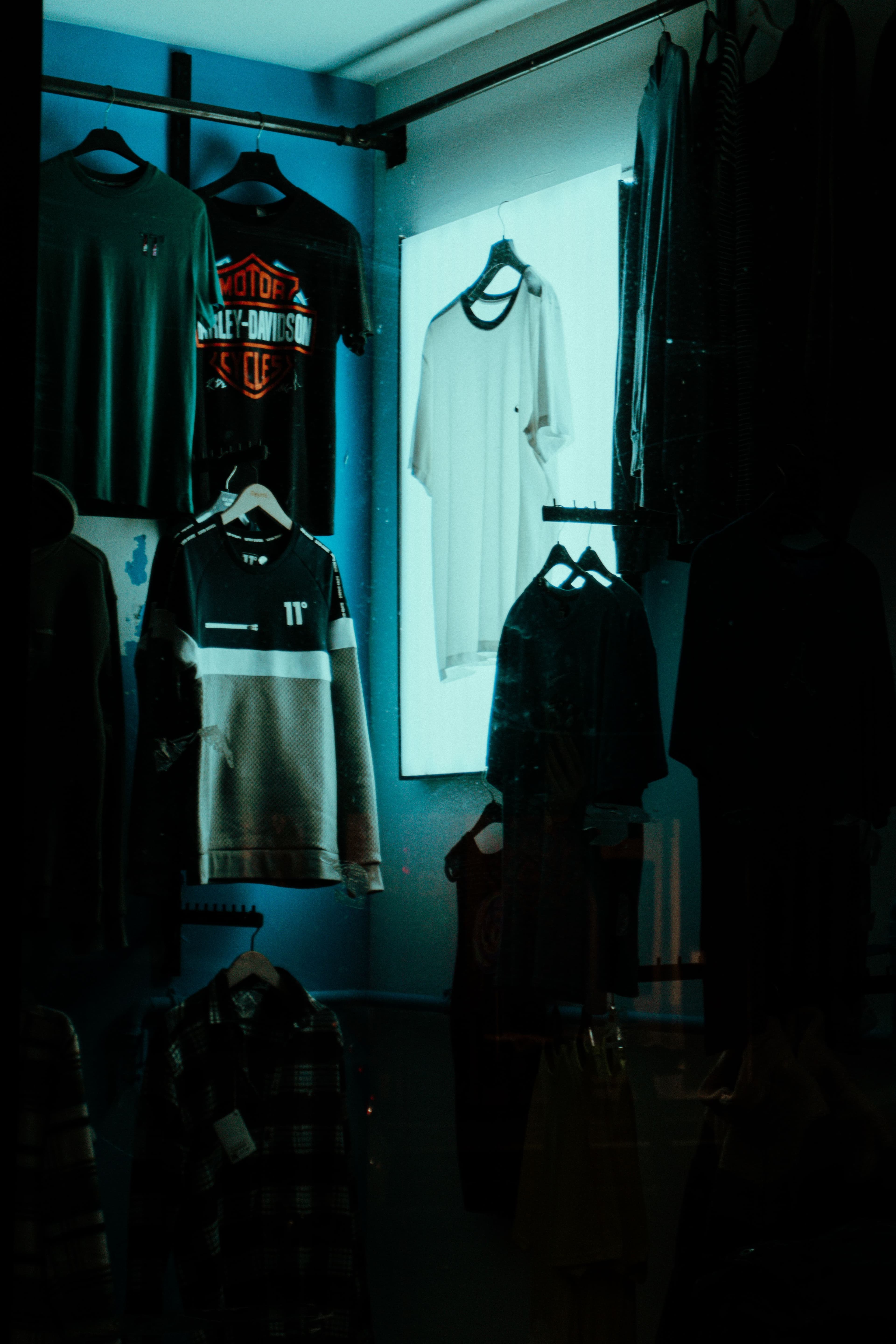 FLICQ clothing rack with unique designs
